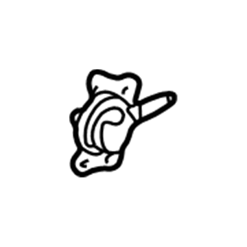 Toyota 72740-0C020 Seat Back Adjust