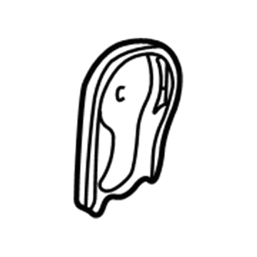 Toyota 71843-0C010-B0 Recline Cover