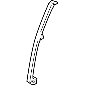 67407-06030 Toyota Division Bar, Rear Lower Passenger Side Illustration 1 of 1