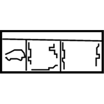 G9275-48020 Toyota Battery Label Illustration 1 of 1