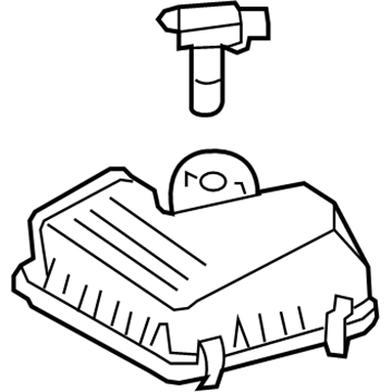 17705-31271 Toyota Cover Assembly Illustration 1 of 1