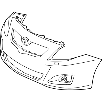 Toyota Corolla Bumper Cover - 52119-02989