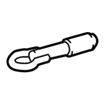 51960-33010 Toyota Tow Hook, Front Illustration 1 of 1