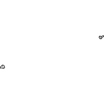 90467-07188 Toyota Rocker Molding Clip Illustration 1 of 1