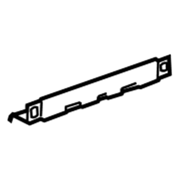 64717-33050-C0 Toyota Trim Pad, Front Illustration 1 of 1