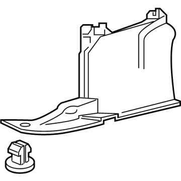 Toyota 51443-0A010 Side Shield
