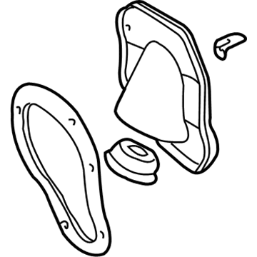 Toyota 45025-35270 Cover Housing