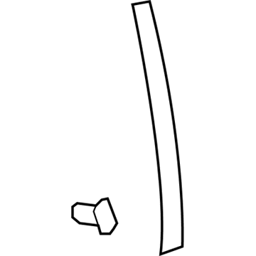 Toyota 67866-0C020 Center Pillar & Rocker Weatherstrip