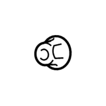 Toyota 90178-A0023 Fan Blade Nut