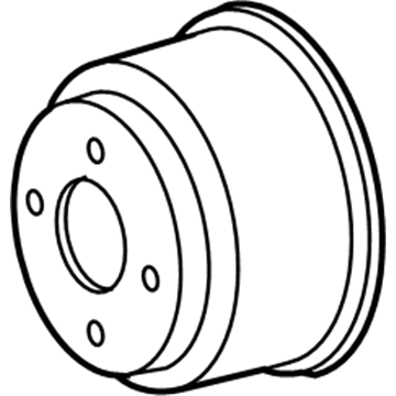 Toyota 16371-38010 Fan Pulley