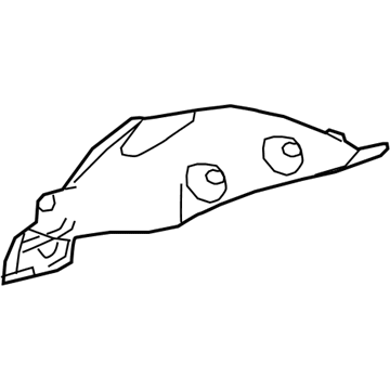 Toyota 77277-10070 Pipe Shield