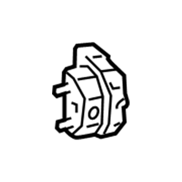 57013-02070 Toyota Rail End, Passenger Side Illustration 1 of 1