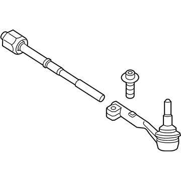 Toyota 45460-WAA03 Inner Tie Rod
