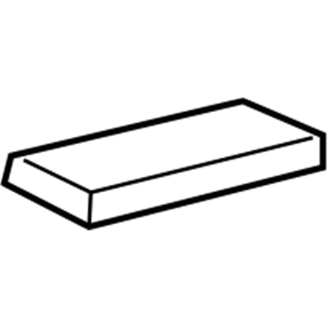 Toyota 61667-12130 Quarter Panel Seal