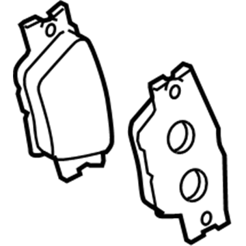 Toyota 04466-42060 Brake Pads