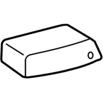 72830-06180-E1 Toyota Armrest, Fawn, Center Illustration 1 of 1