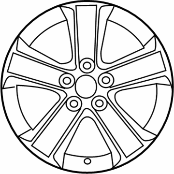 Toyota 42611-0R150 Wheel, Alloy