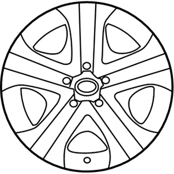 Toyota 42602-42020 Wheel Cover