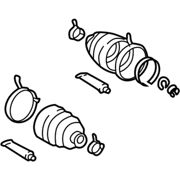 Toyota 04429-12025 Boots