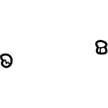 Toyota Fuel Line Clamps - 90080-46347