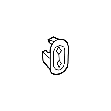 Toyota 67836-12040 Lock Assembly Cover