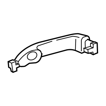 Toyota 69211-60090-B1 Handle, Outside