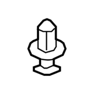 Toyota 90467-07220 Grille Assembly Clip