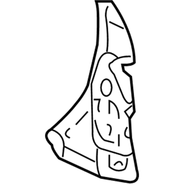 Toyota 61621-48020 Trough