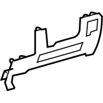 Toyota 55432-60432-A1 Lower Dash Panel
