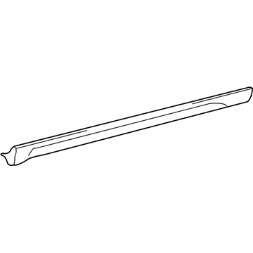 Toyota 76911-02040-D1 Rocker Molding