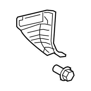 Toyota 62111-0C050-C0 Kick Panel