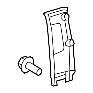Toyota 62410-0C050-C0 Upper Center Pillar Trim