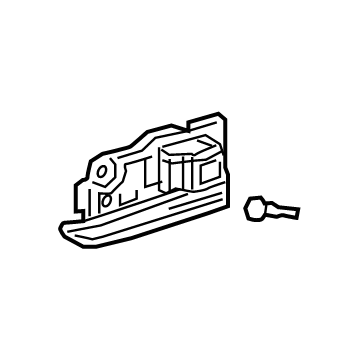 Toyota 69205-02380-C0 Handle, Inside