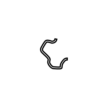 90118-WA187 Toyota Intake Tube Clip Illustration 1 of 1