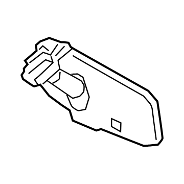 Toyota 87840-0W470 Mirror Inside