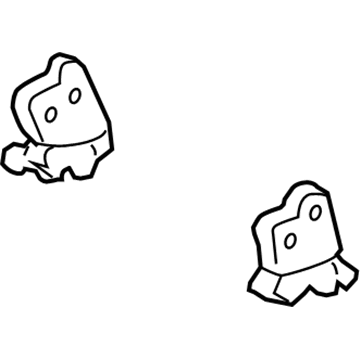 Toyota 72650-0C040 Lock