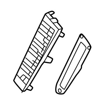 58440-60090-C0 Toyota COVER ASSY, BATTERY Illustration 1 of 1