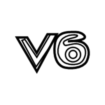 Toyota 75443-AA130 Nameplate