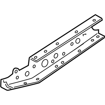 Toyota 51144-04010 Rear Side Rail Reinforcement
