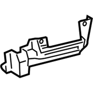 69257-52030 Toyota Handle, Outside Protector, Driver Side Illustration 1 of 1