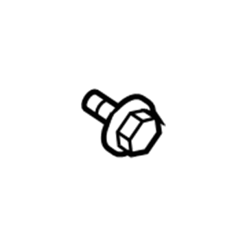 91511-F0610 Toyota Handle, Outside Bolt, Outer Illustration 1 of 1