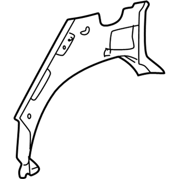 Toyota 61631-01032 Outer Wheelhouse