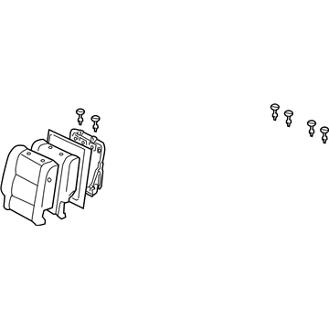 Toyota 71480-0C060-B4 Seat Back Assembly