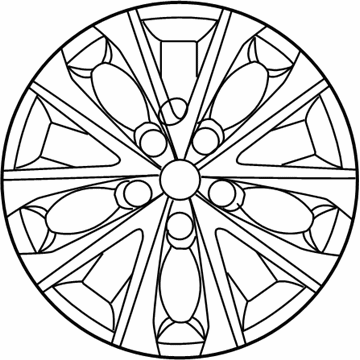 Toyota 42602-06070 Wheel Cover