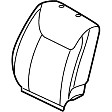 Toyota 71073-08061-B2 Seat Back Cover