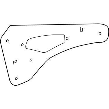 81584-02510 Toyota Backup Lamp Assembly Gasket, Rear Illustration 1 of 1