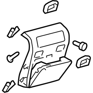 Toyota 58903-0C050-C0 Rear Panel