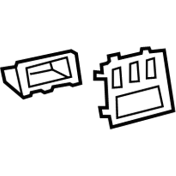 Toyota 58820-0C090 Compartment