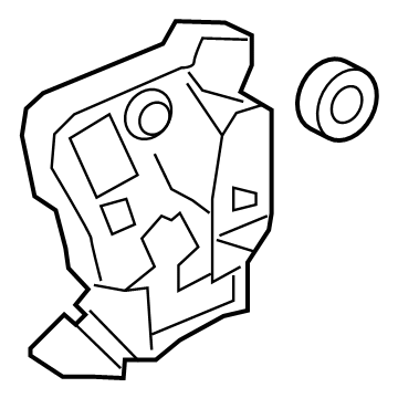 Toyota 69030-AK010 Lock Assembly