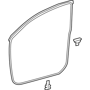 Toyota 67861-0C030 Surround Weatherstrip